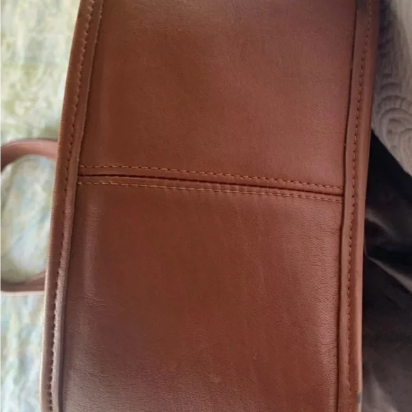 Vintage Coach Janice Legacy Bag 9950 - 1996; medium brown/tan; EUC; collectible - Picture 10 of 12
